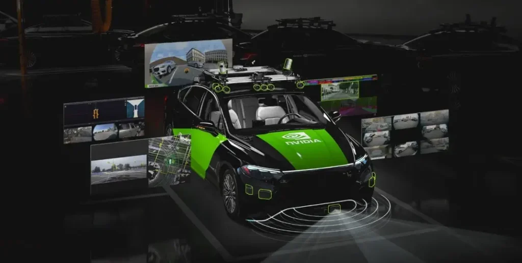 NVIDIA Unveils Groundbreaking GeForce RTX 50 Series at CES 2025 2 nvidia car robot
